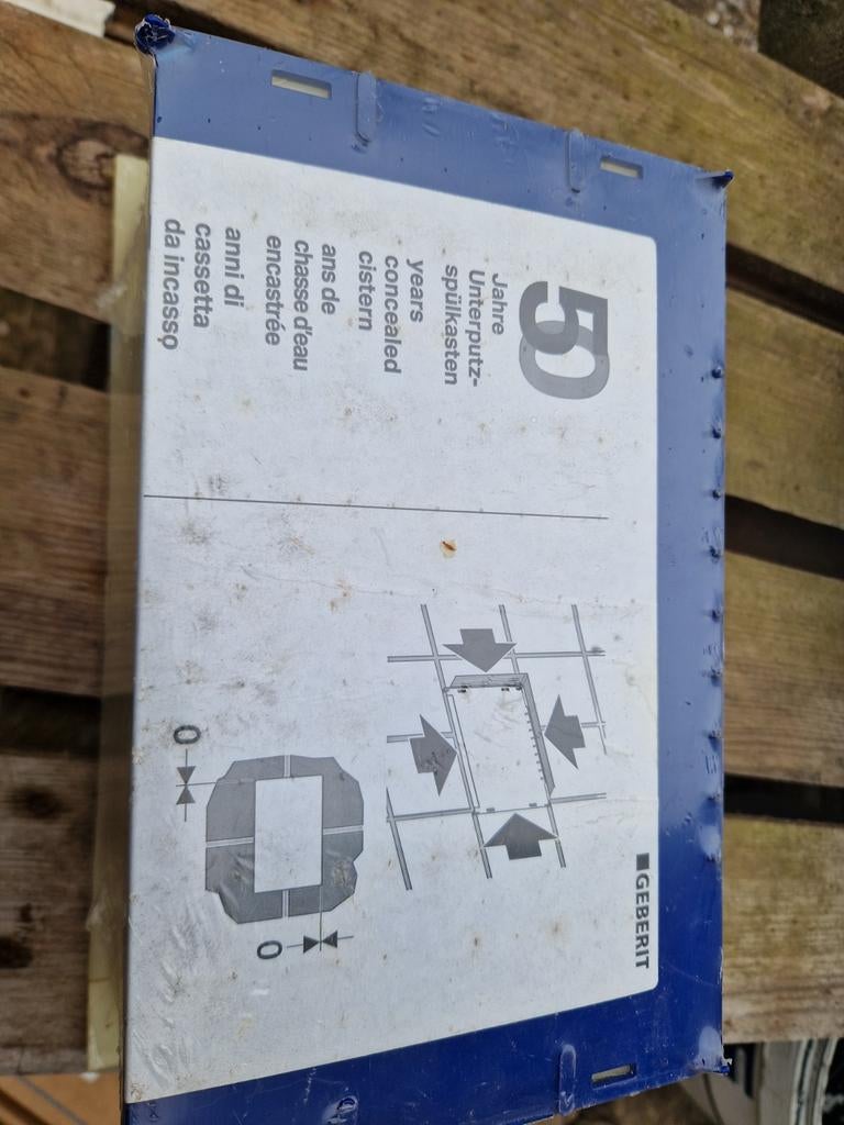 Geberit Inbouwreservoir Toilet sparingsklos  - Nieuw, Doe-het-zelf en Verbouw, Sanitair, Ophalen of Verzenden, Nieuw, Toilet