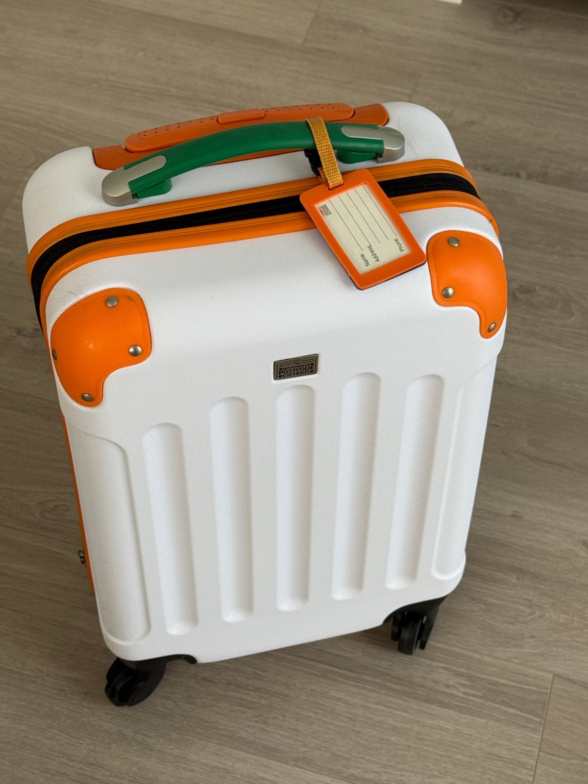 Handbagage koffer met cijferslot, Sieraden, Tassen en Uiterlijk, Koffers, Ophalen, 50 tot 60 cm, Hard kunststof, Zo goed als nieuw