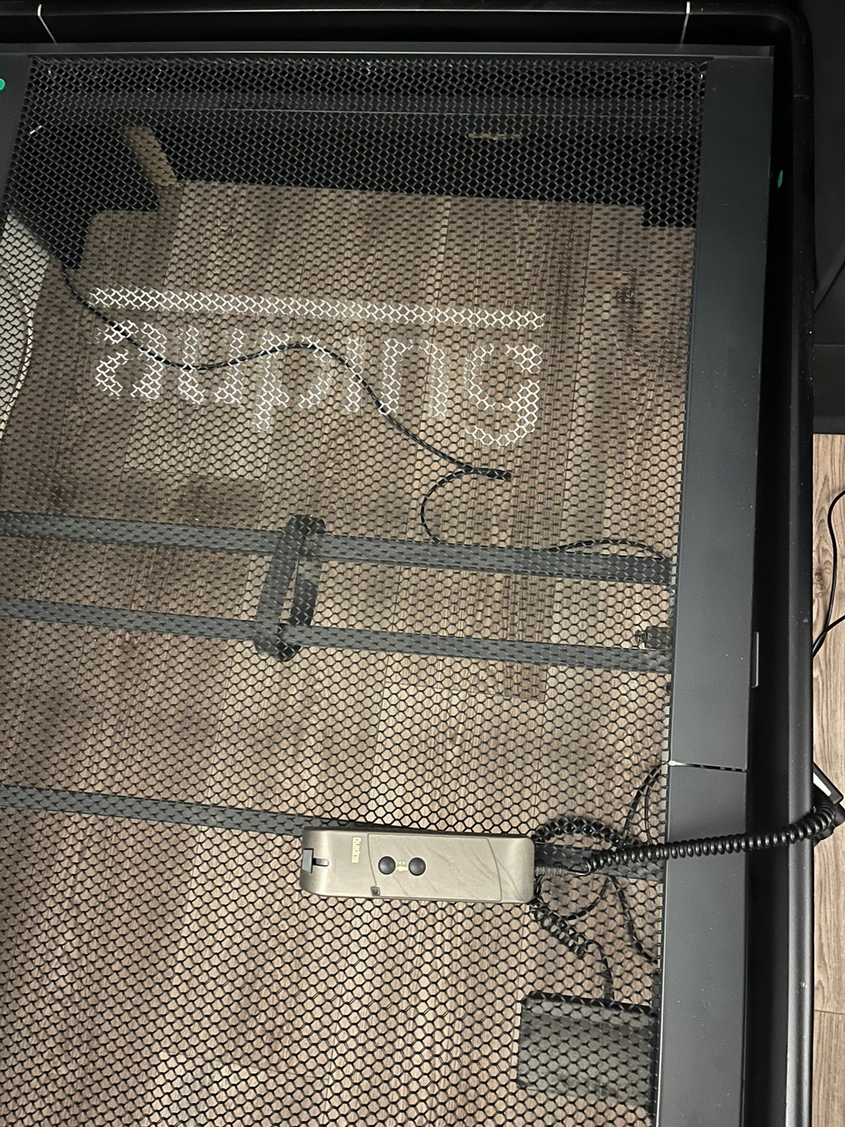 Auping elektrisch bed, Ophalen, Gebruikt, 90 cm, Eenpersoons