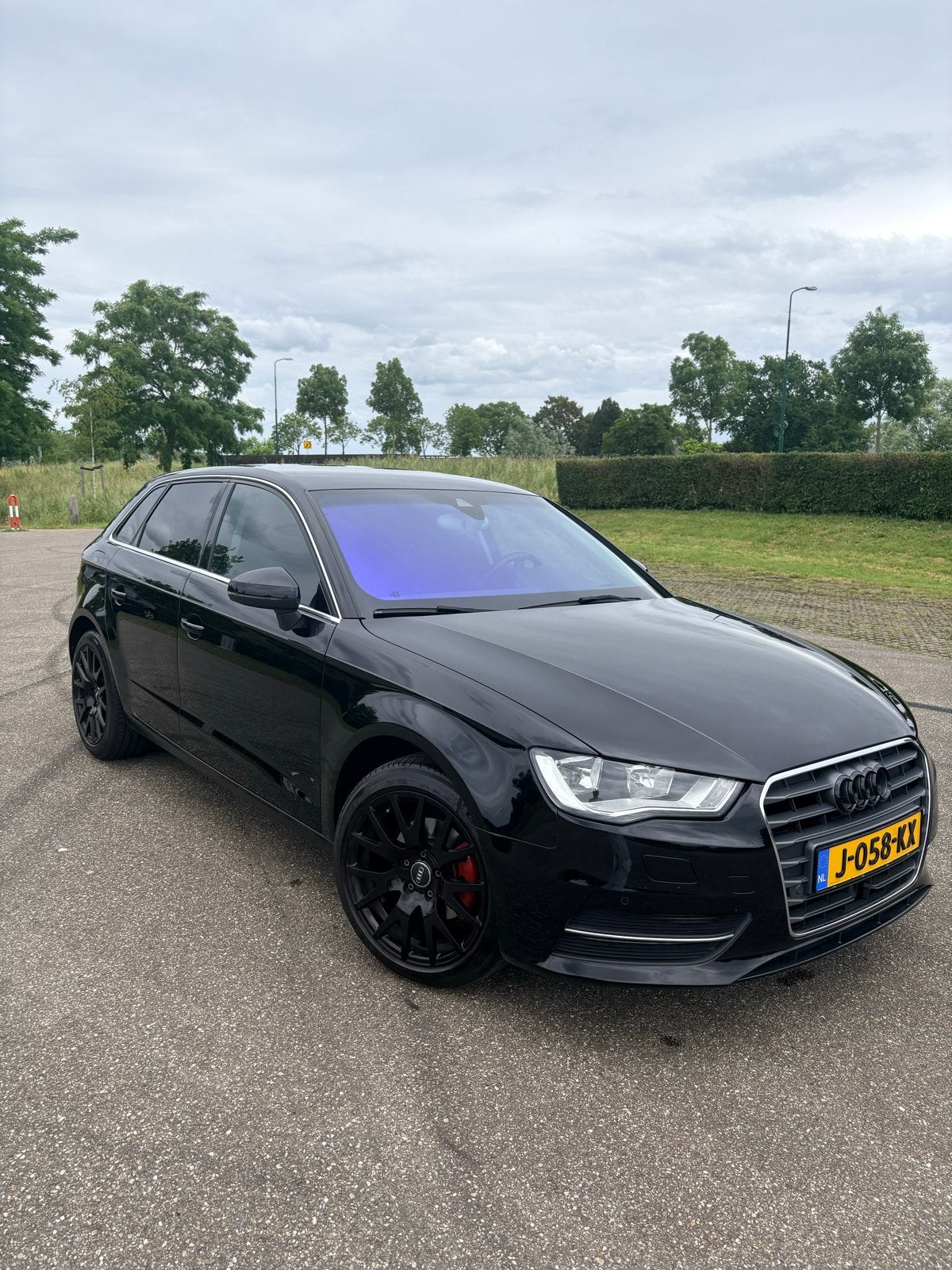 Audi A3 1.4 Tfsi 90KW Sportback S-tronic 2014 Zwart CARPLAY, Auto's, Audi, Stof, Zwart, 1395 cc, 650 kg