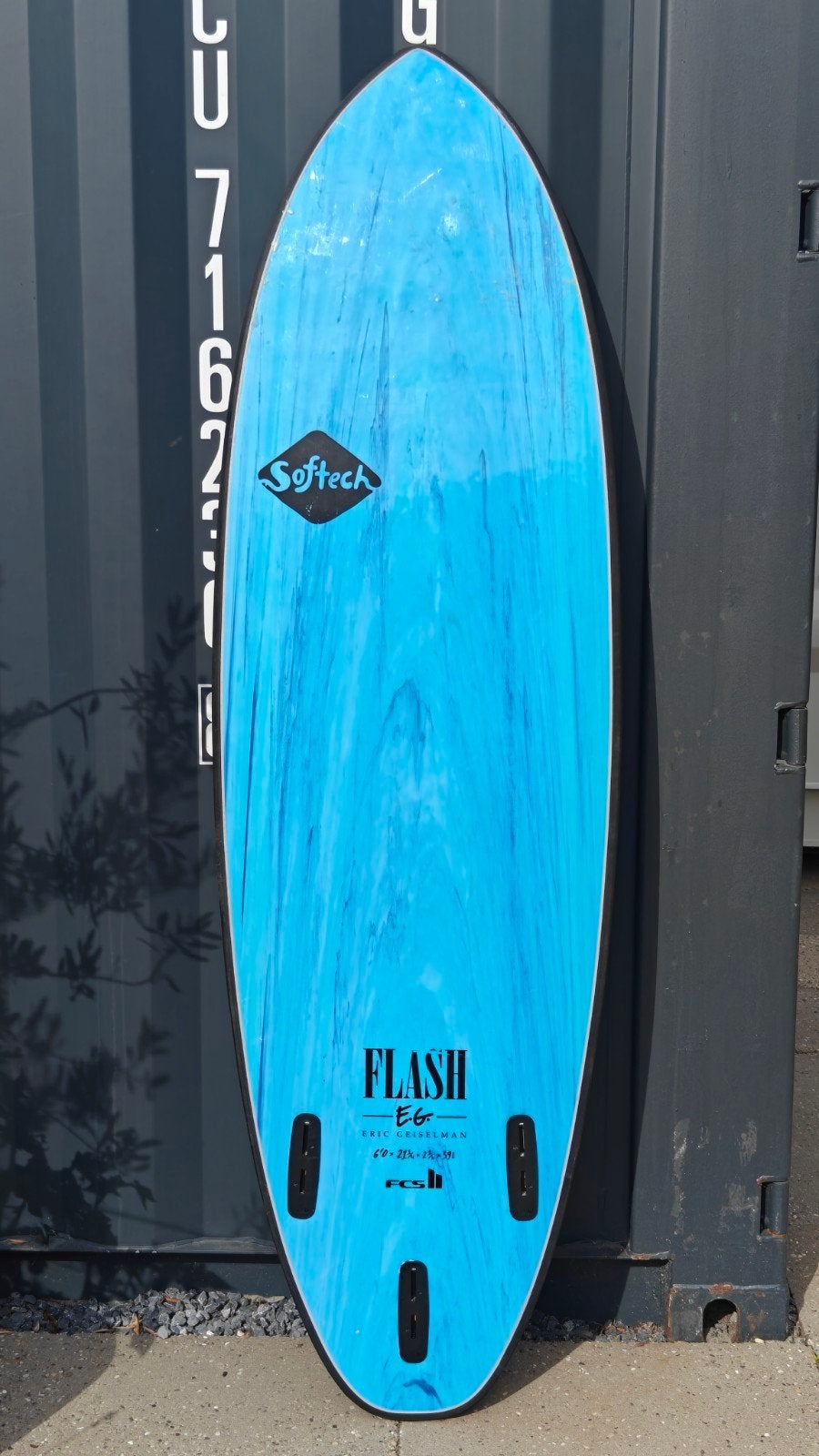 6"0 Softtech Flash E.G. Eric Geiselman Surfboard, Watersport en Boten, Ophalen, Zo goed als nieuw, Shortboard, Met vinnen