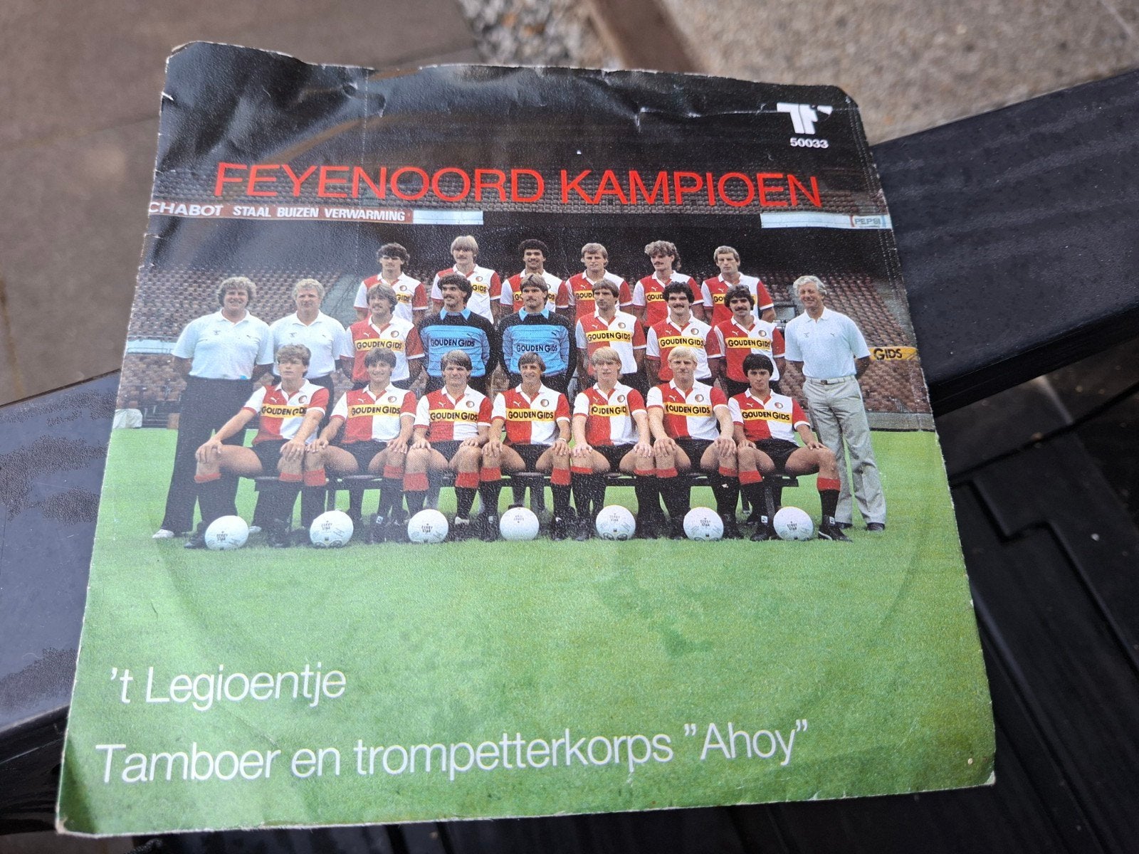 Single feyenoord kampioen, Verzamelen, Ophalen of Verzenden, Zo goed als nieuw, Feyenoord, Overige typen