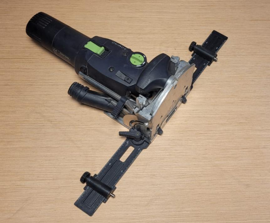 Festool Domino complete set, Lamellenfrees, Ophalen of Verzenden, Zo goed als nieuw, Festool