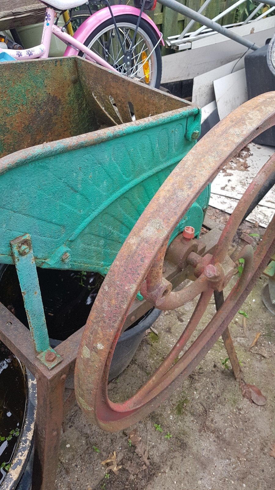 oude biet mollen, Ophalen, Gebruikt