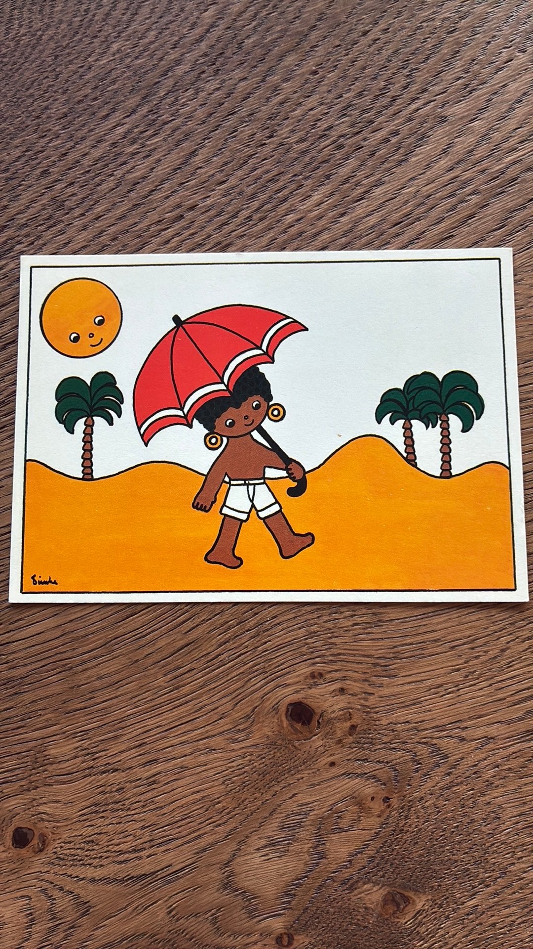 Moriaantje zo zwart als roet, Ophalen of Verzenden, Ongelopen