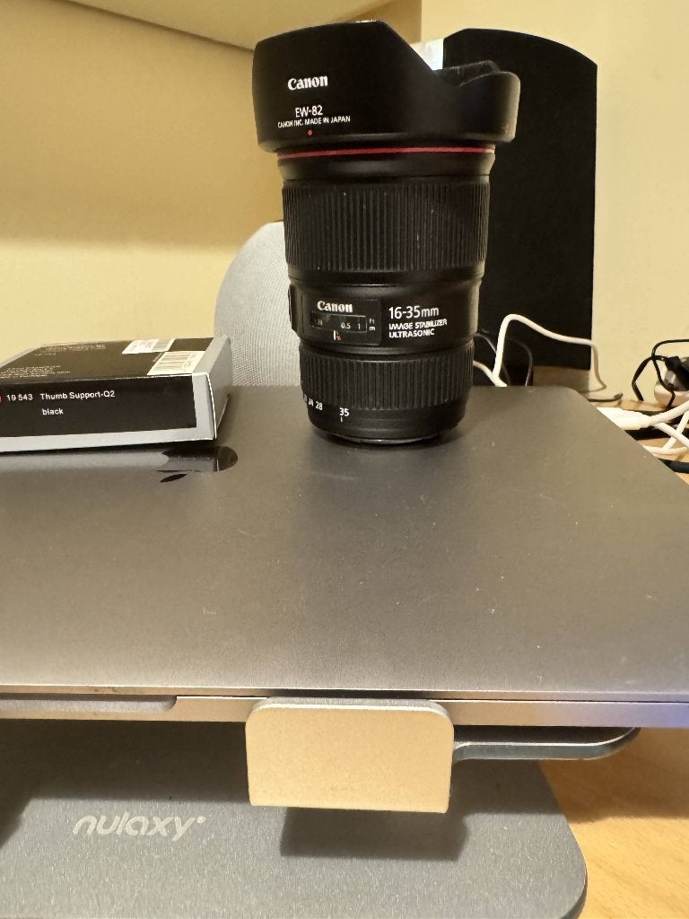Canon EF 16-35mm f/4L IS USM Lens, Ophalen, Canon, Zonnekap, Groothoeklens