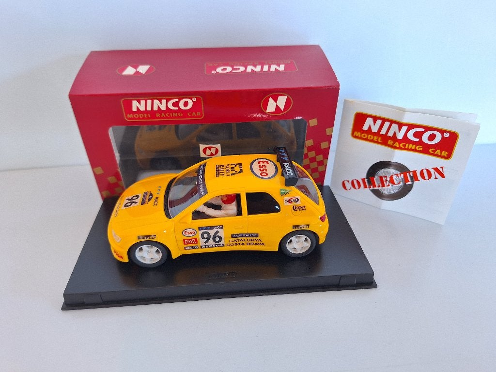 Ninco peugeot Ralley Catalunya Costa Brava 1996 50128, Overige merken, Racebaan, Ninco, Ninco