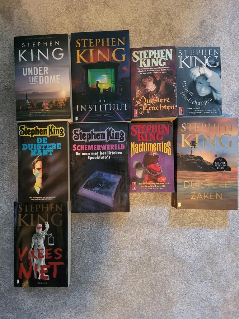 Stephen King Boeken - Goede Staat of Nieuw, Ophalen of Verzenden, Zo goed als nieuw