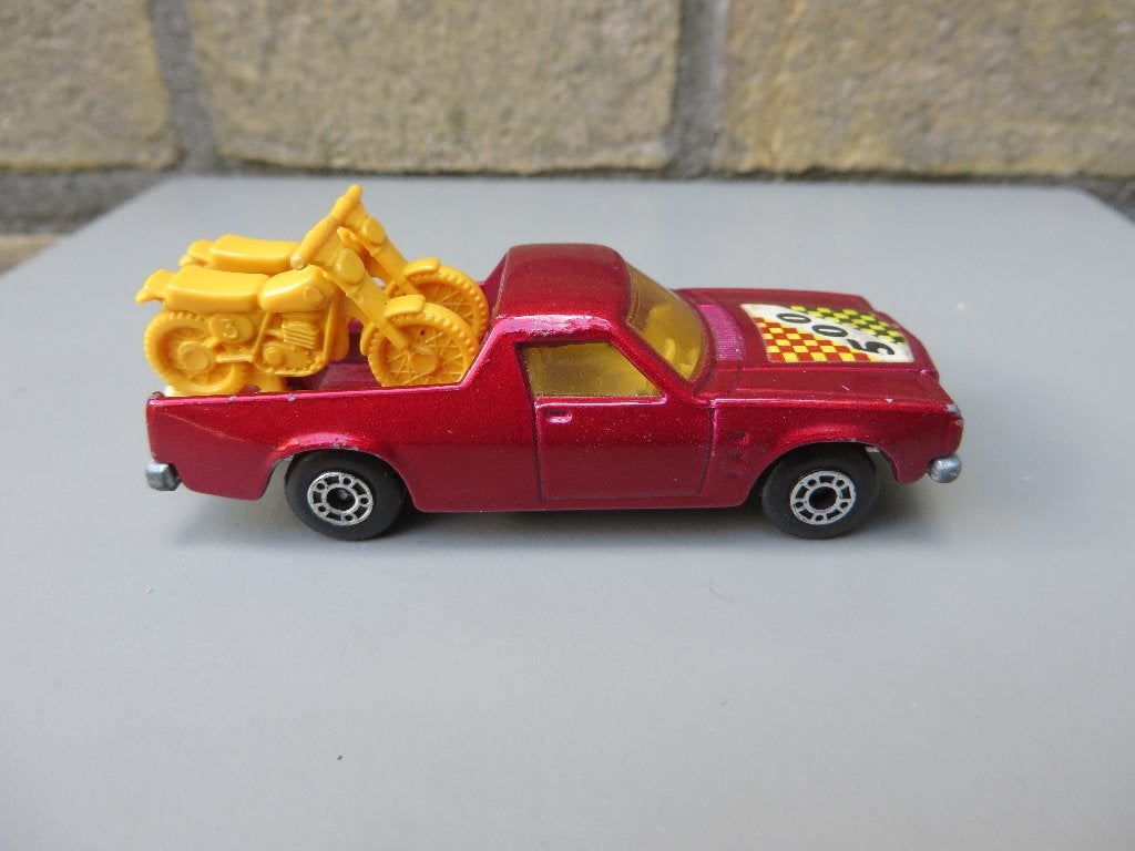 Matchbox Holden Pick-up met Motoren, Ophalen of Verzenden, Zo goed als nieuw, Auto