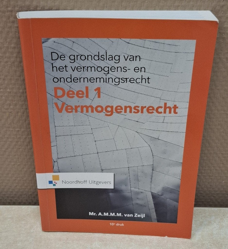 De grondslag van het vermogens 9789001875497, Ophalen of Verzenden, Beta, Zo goed als nieuw, HBO