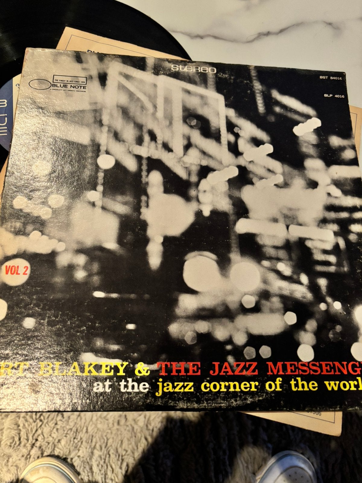 Art blakey jazz corner of the world liberty blue note, Ophalen, Zo goed als nieuw, Jazz