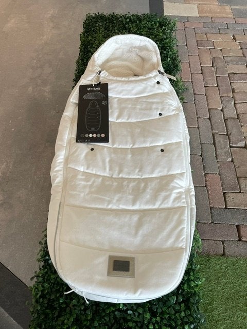 Cybex Platinum Voetenzak - Off White / Light Beige, Ophalen of Verzenden, Nieuw