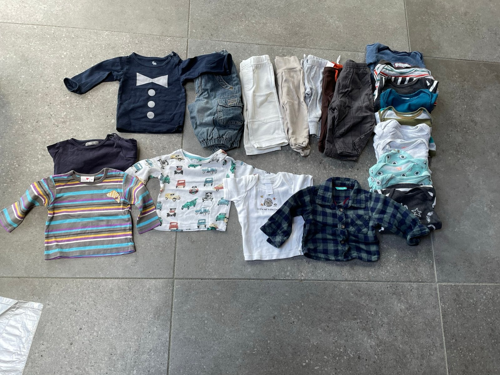 Mega baby kleding pakket 27 delig maat 62/68, Ophalen of Verzenden, Zo goed als nieuw, Jongetje