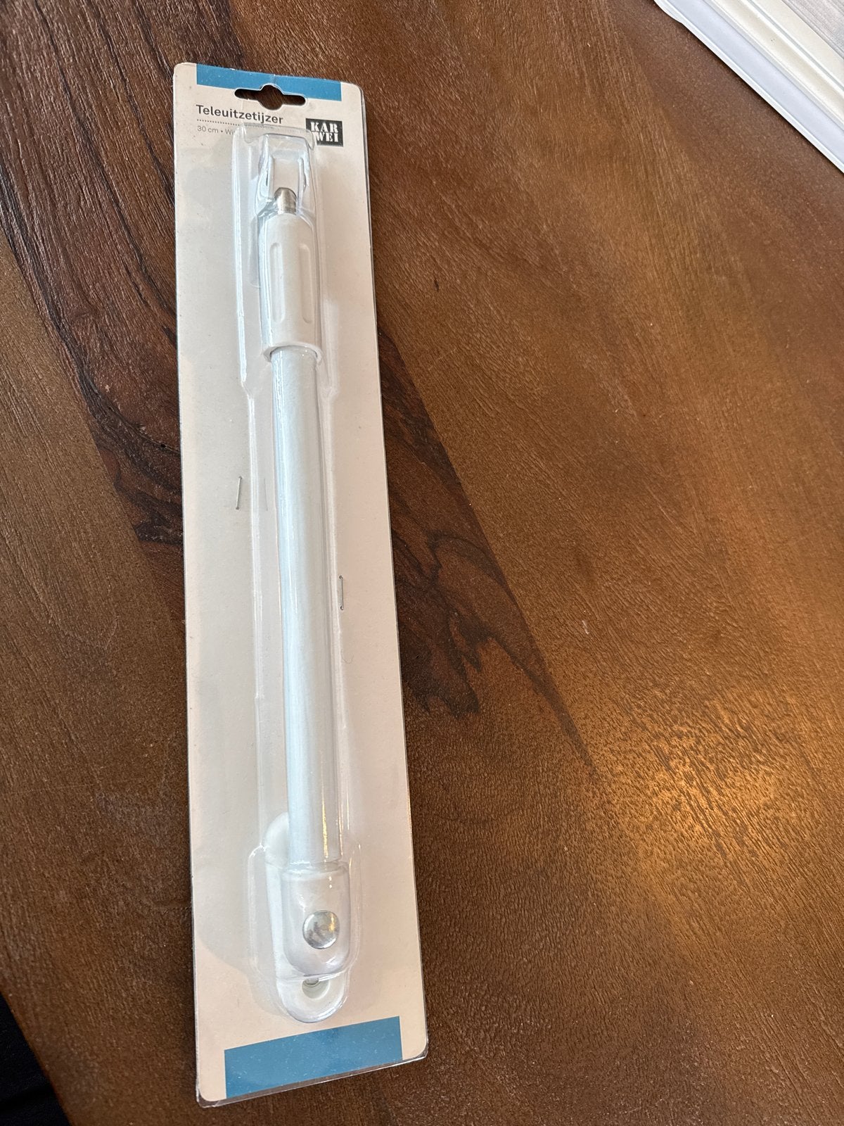 Teleuitzetijzer Karwei 30 cm Wit, Ophalen of Verzenden, Nieuw, Overige materialen, Overige typen