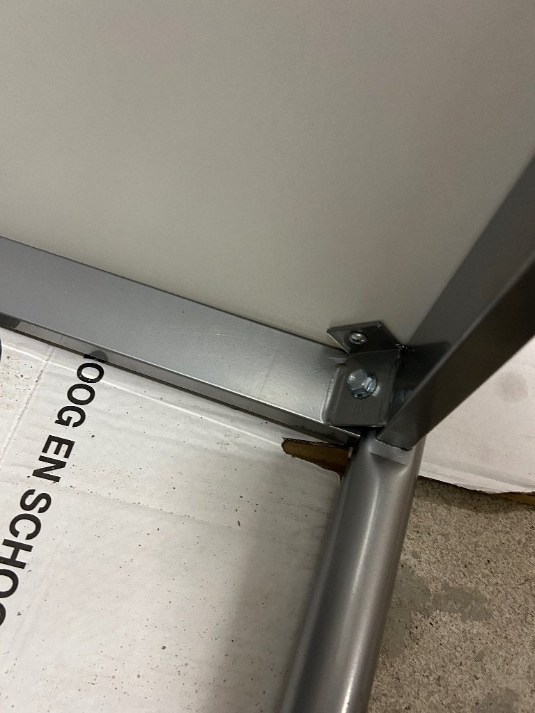 2 partijen vergader-, kantine en overlegtafels, Gebruikt, 50 tot 100 cm, Vijf personen of meer, 150 tot 200 cm