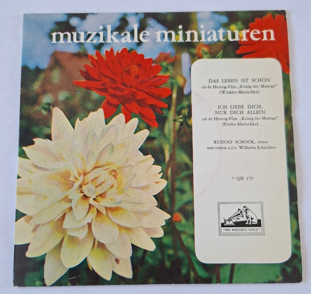 Muzikale miniaturen - Rudolf Schock, Ophalen of Verzenden, Gebruikt, Klassiek, Overige typen