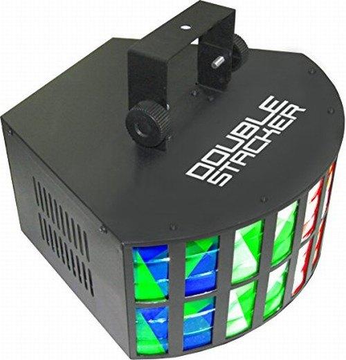 Nieuwe Discolamp - Double Stacker - 7 Channels DMX512 LED, Verzenden, Nieuw, Licht, Geluidgestuurd