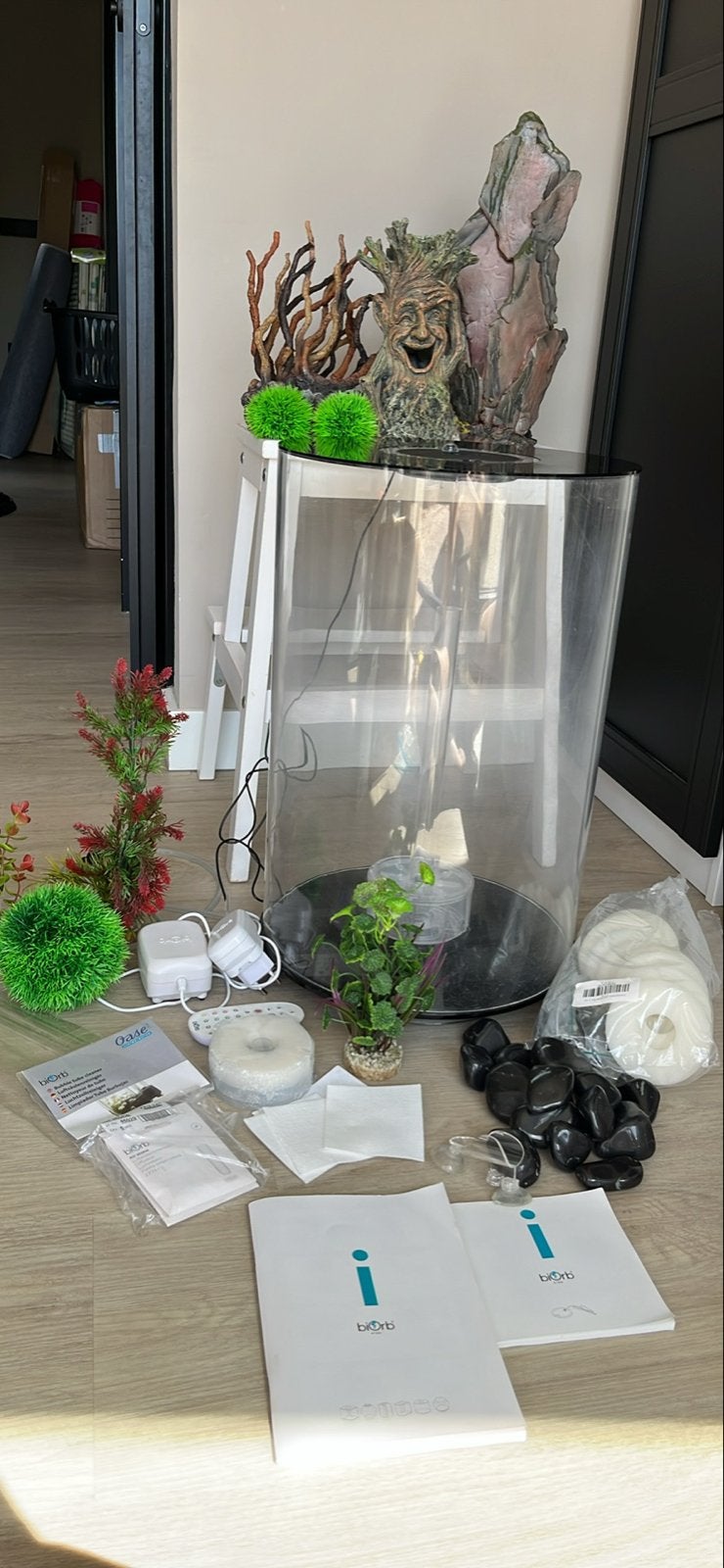 Leuke Biorb Tube Aquarium, Ophalen, Gebruikt, Leeg aquarium