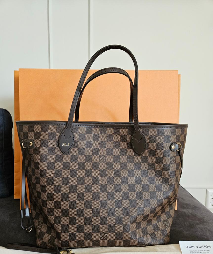 Louis Vuitton neverfull MM, Ophalen of Verzenden, Nieuw, Bruin, Handtas