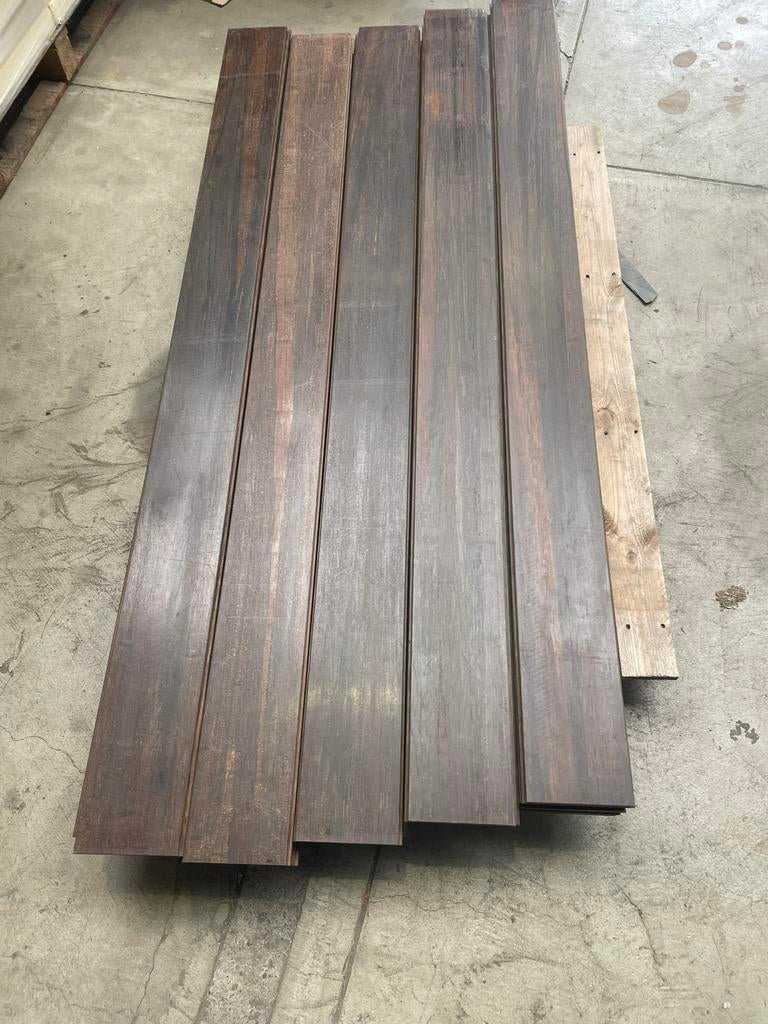 Hh planken zwart bruin, Tuin en Terras, Terrasdelen en Vlonders, Ophalen of Verzenden, Zo goed als nieuw