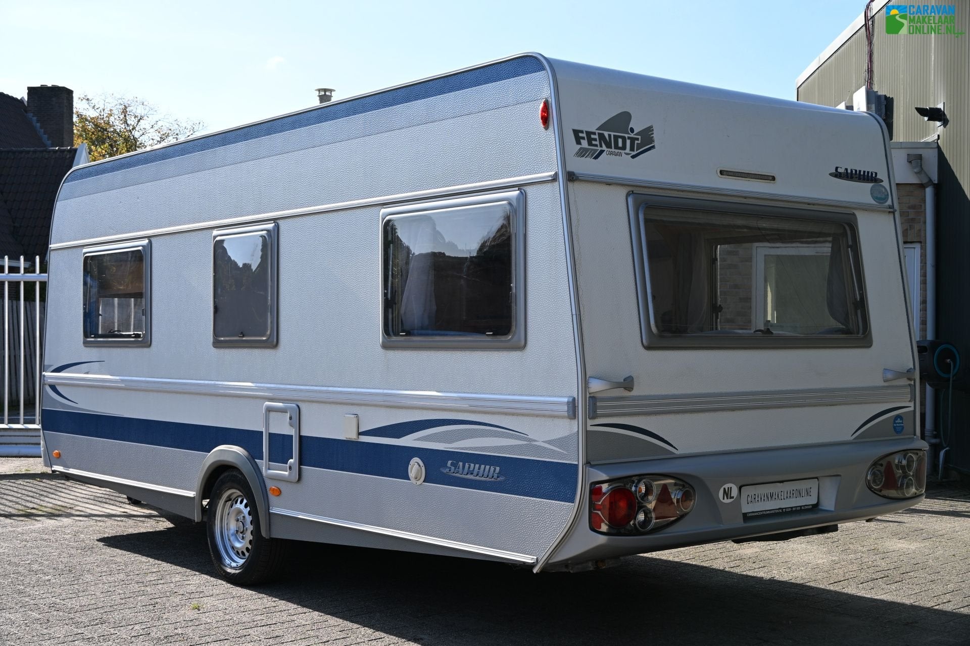 Fendt Saphir 510 TK Rondzit Stapelbed Voortent BOVAG 2026, Caravans en Kamperen, Rondzit, Dwars-stapelbed, Fendt, 5 tot 6 meter