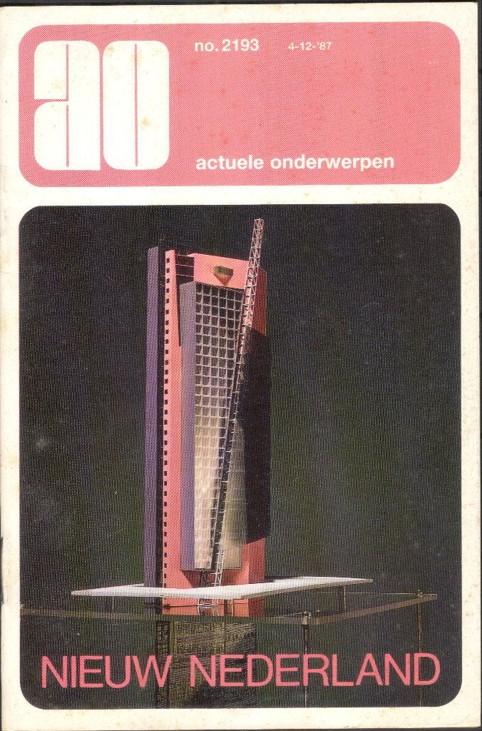 Nieuw Nederland, Verzenden, Gelezen, Maatschappij en Samenleving, Nederland