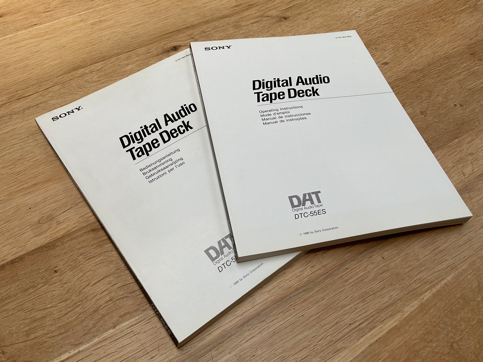Handleiding gebruiksaanwijzing Sony DTC-55ES, Ophalen of Verzenden, Gebruikt