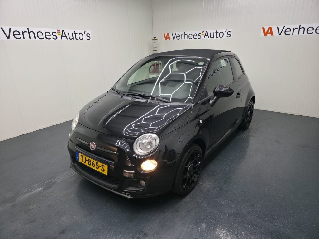 Fiat 500 C 1.2 Sport uitvoering, Euro 5, Gebruikt, 4 cilinders, Cabriolet