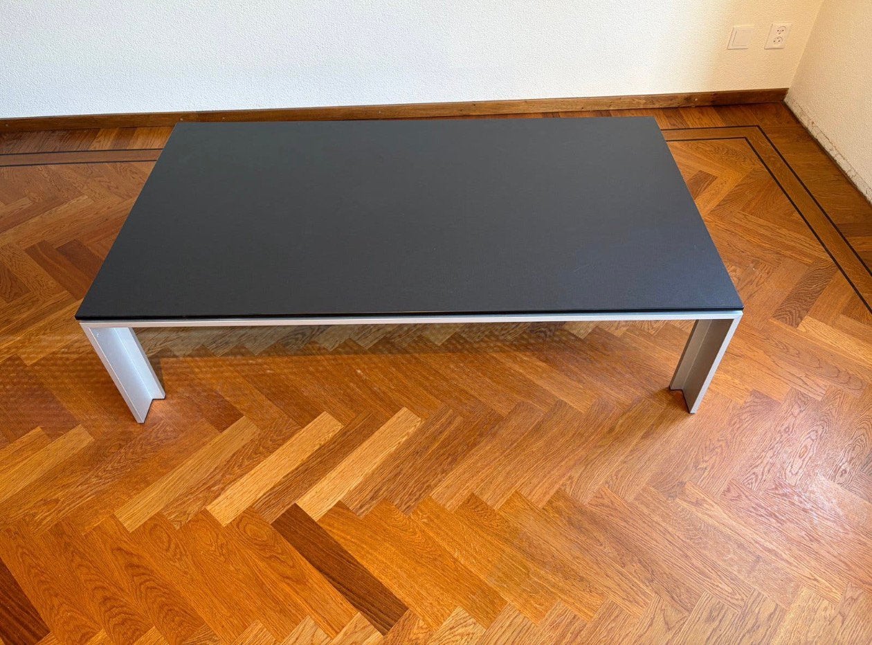 Bree’s New World aluminium salontafel Presto, Huis en Inrichting, 100 tot 150 cm, Kunststof, Zo goed als nieuw, Modern