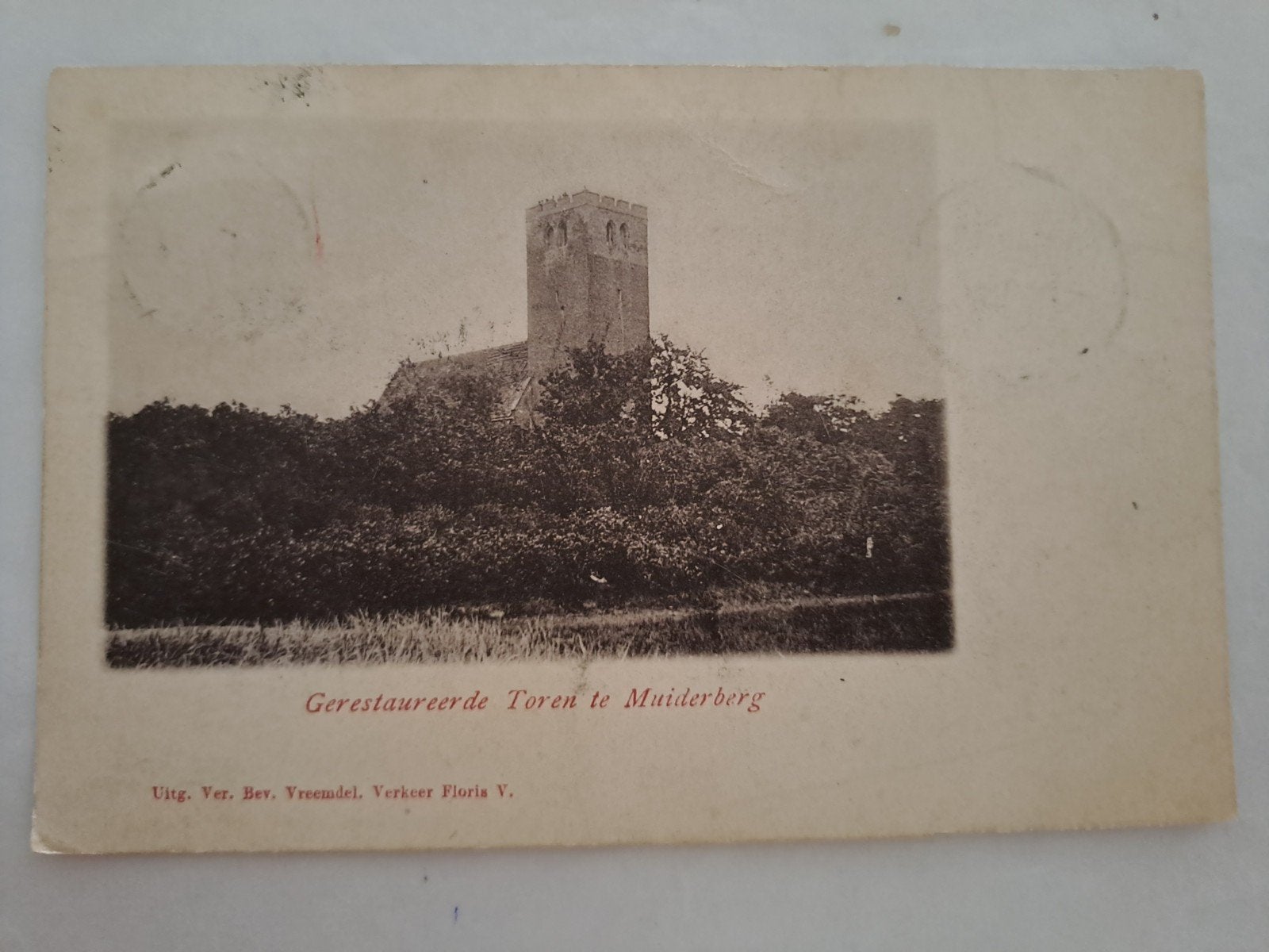 Muiderberg,  gerestaureerde toren, Ophalen of Verzenden
