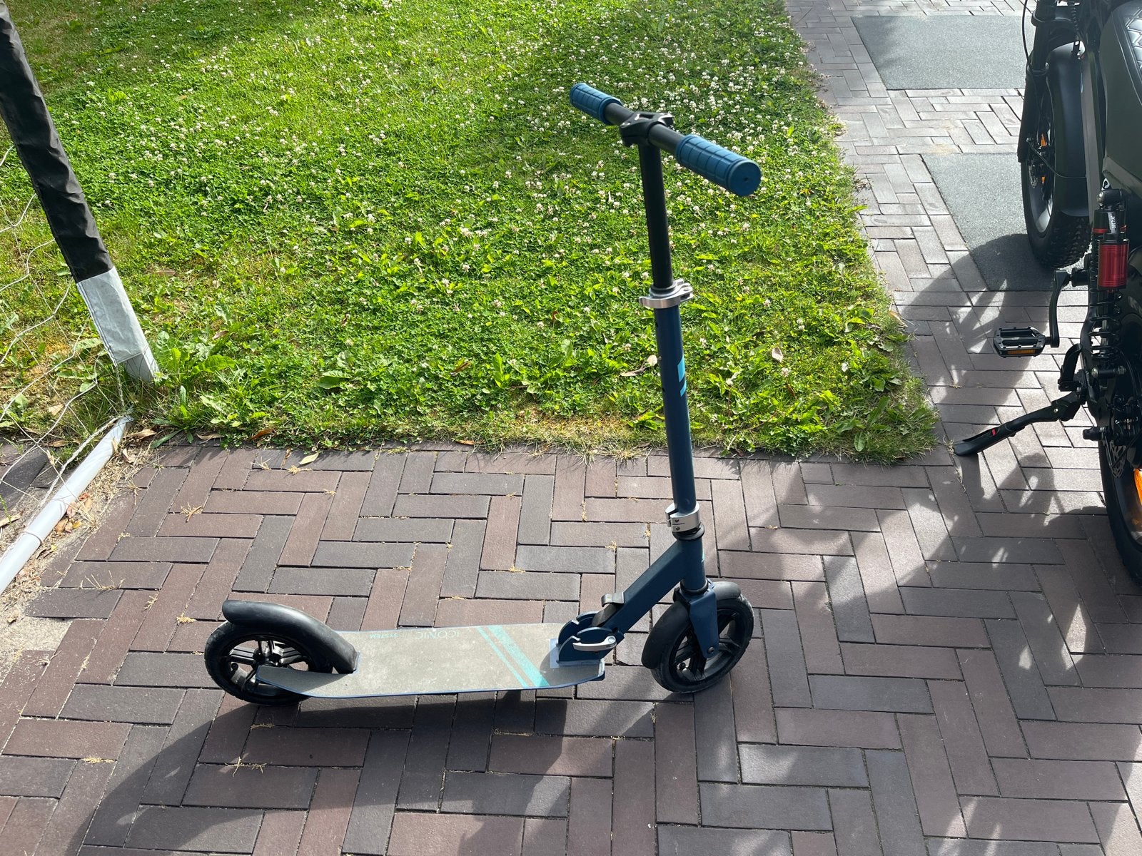 Stabiele step voor kinderen en volwassenen, Ophalen, Gebruikt, Gewone step