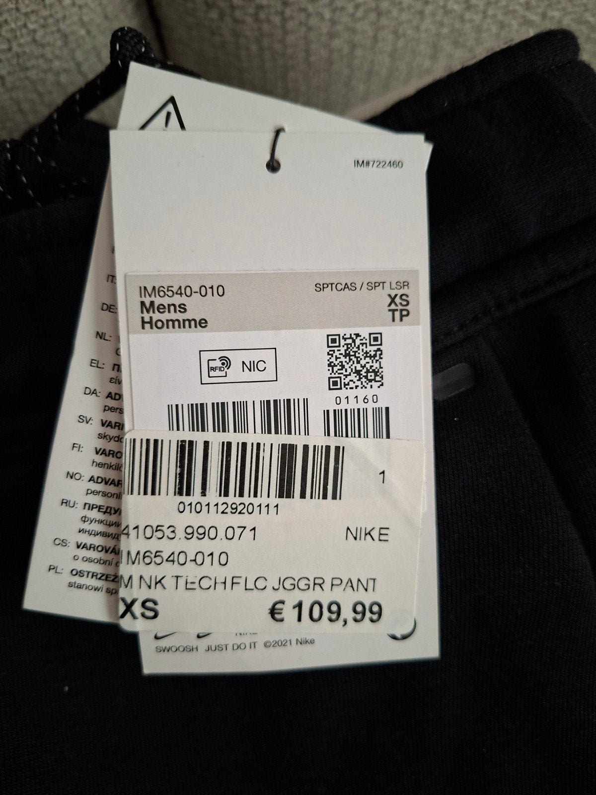 Nike Tech Fleece Trainingspak Zwart Maat XS Nieuw, Zwart, Nike, Nieuw, Ophalen of Verzenden