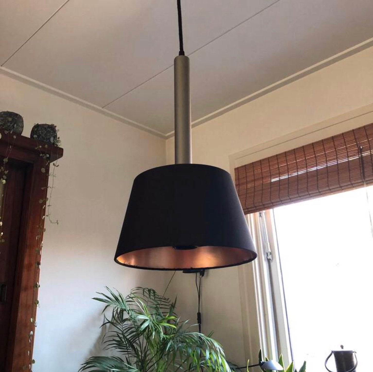 Klein hanglampje Ambit Stone Light zgan, Huis en Inrichting, Lampen | Hanglampen, Ophalen of Verzenden, Zo goed als nieuw, Metaal