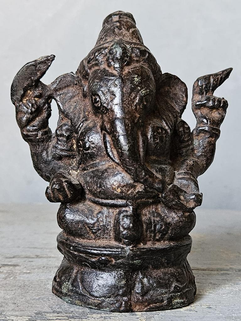 Bronzen ganesha, Ophalen of Verzenden, Brons