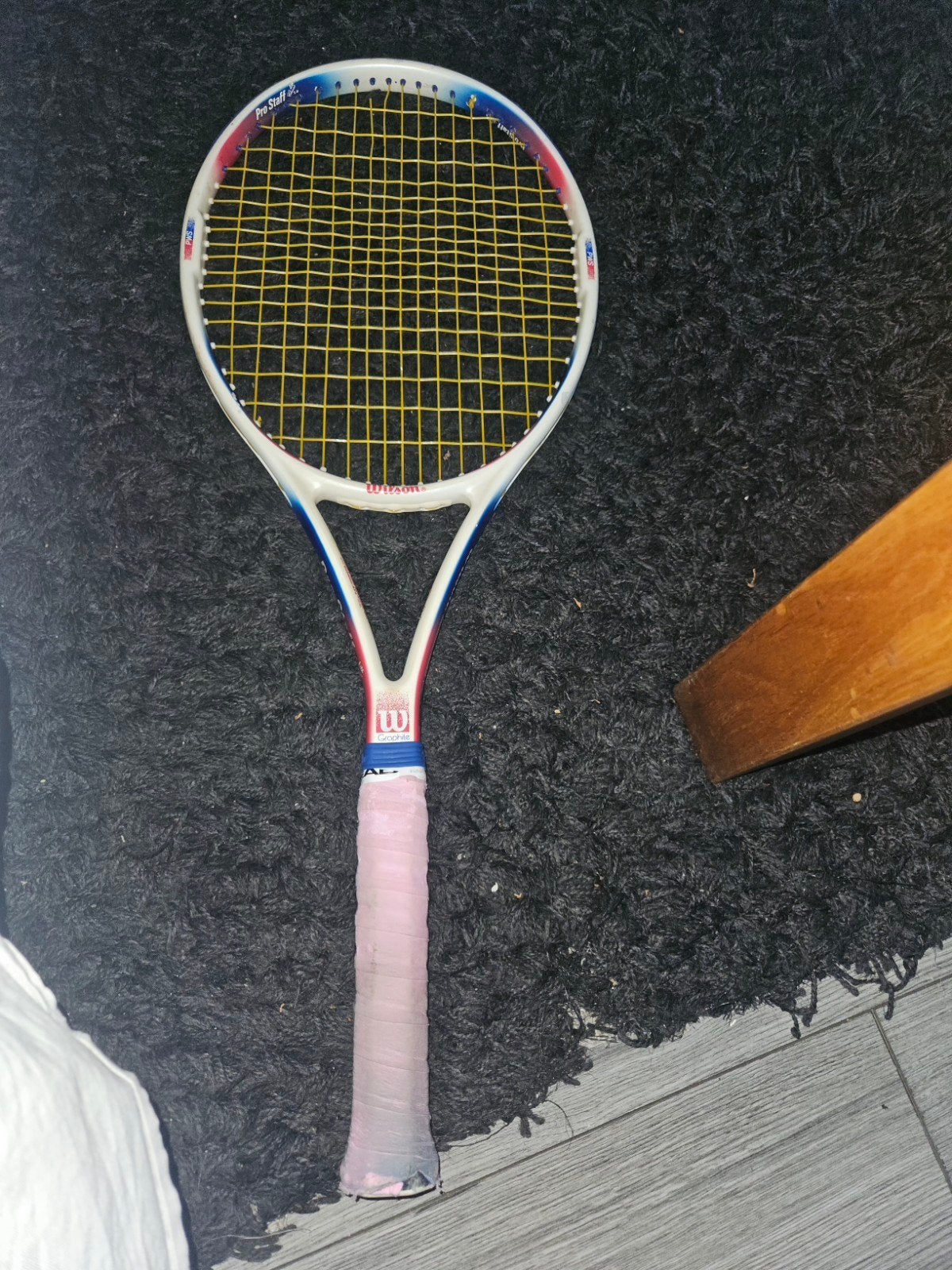 Wilson Pro Staff Lite Classic 7.0 Steffi Graf Tennisracket, Ophalen of Verzenden, Gebruikt, Racket, Wilson