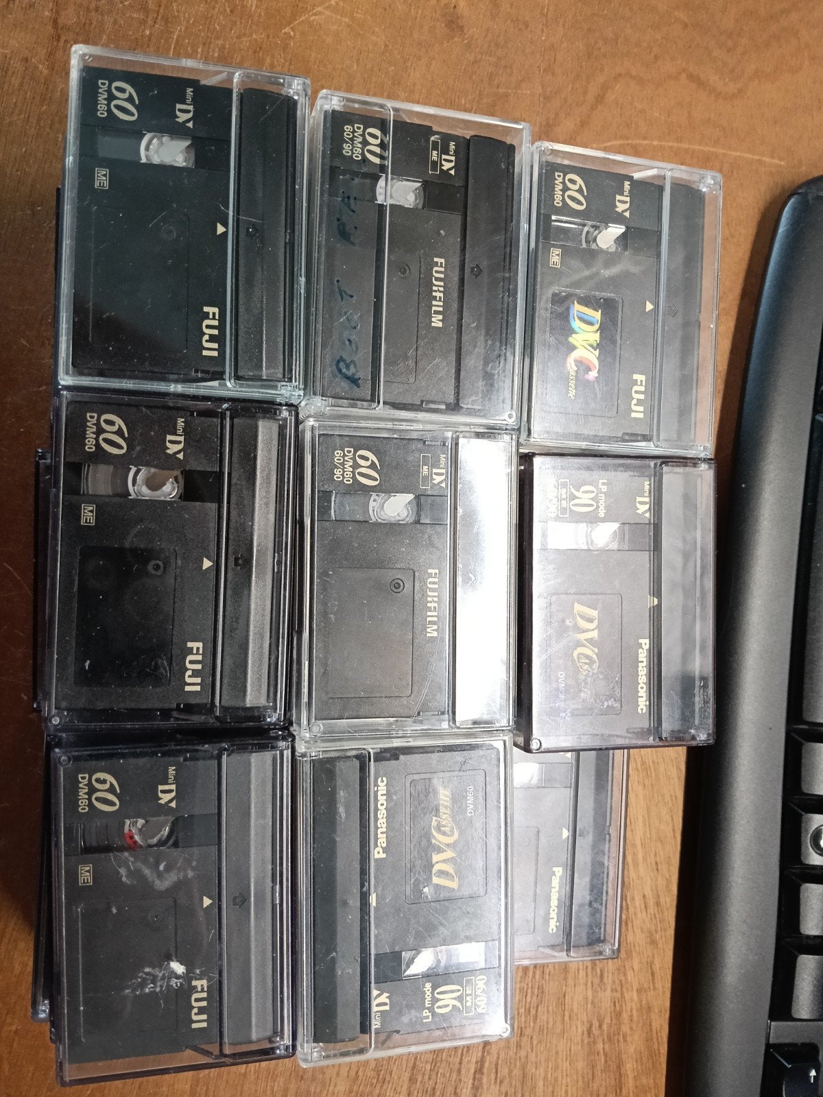 Mini DV Tapes - Fuji, Panasonic, Sony - Diverse merken, Overige merken, Mini dv, Gebruikt, 20x of meer