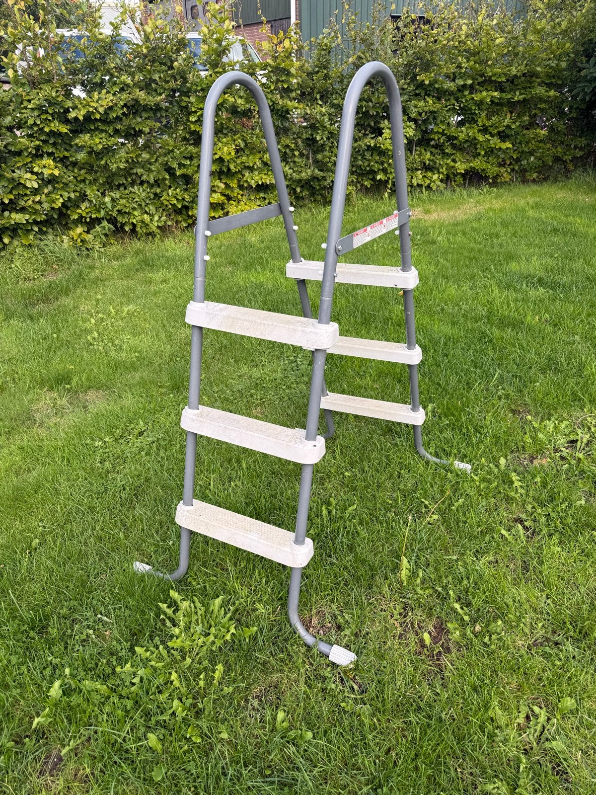 Zwembadtrapje voor opzetzwembad, Tuin en Terras, Ophalen, Gebruikt, Ladder