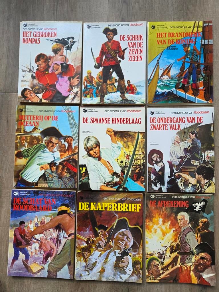 Roodbaard    veel verschillende titels, Boeken, Stripboeken, Meerdere stripboeken, Ophalen of Verzenden, Gelezen