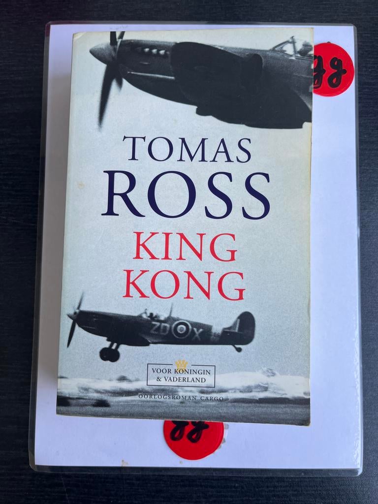 Tomas Ross - King Kong (Oorlogsroman), Boeken, Ophalen of Verzenden, Tweede Wereldoorlog, Zo goed als nieuw, Luchtmacht