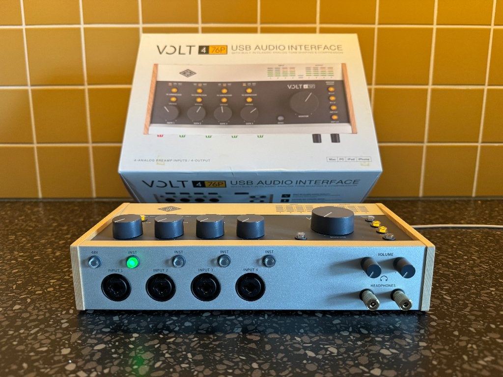 Universal Audio Volt 476p Audio Interface, Ophalen of Verzenden, Zo goed als nieuw, Audio