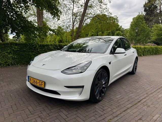 Tesla Model 3 Performance AWD 75kWh SOH 91% Facelift, Auto's, Tesla, Bedrijf, Te koop, Model 3, ABS, Airbags, Airconditioning