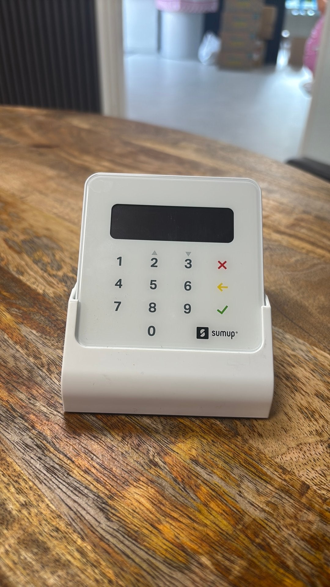 SumUp Air PIN Pad + Air Charging Station / Oplaadstation, Ophalen