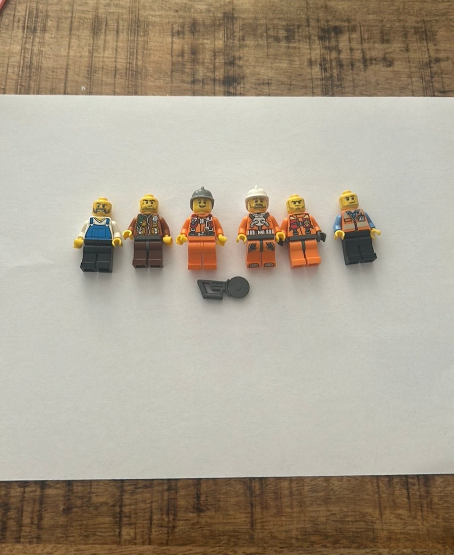 Lego bouwvakkers, Verzenden, Zo goed als nieuw, Overige typen, Lego