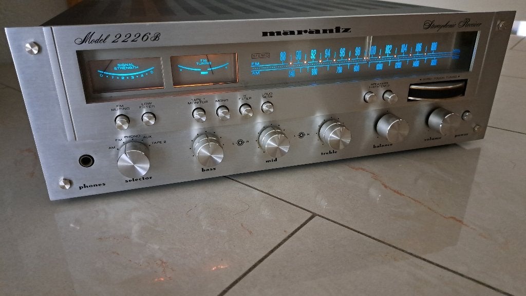 Marantz 2226B Vintage Receiver in Superstaat, Audio, Tv en Foto, Versterkers en Receivers, Zo goed als nieuw, Ophalen, Marantz