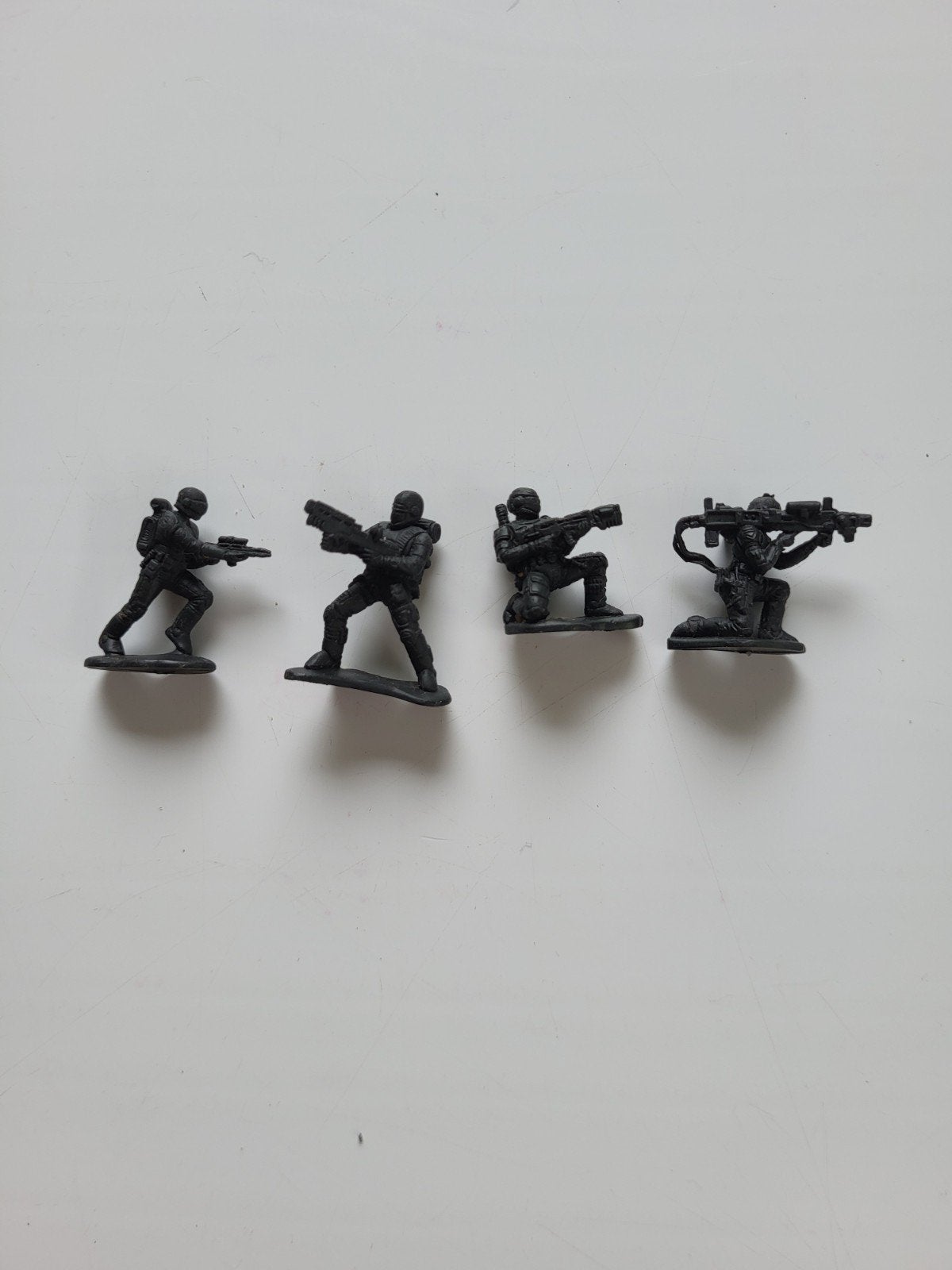 Vintage BARCLAY MANOIL WWII Plastic Toy Soldiers PLOMBEL A, Ophalen of Verzenden, Gebruikt