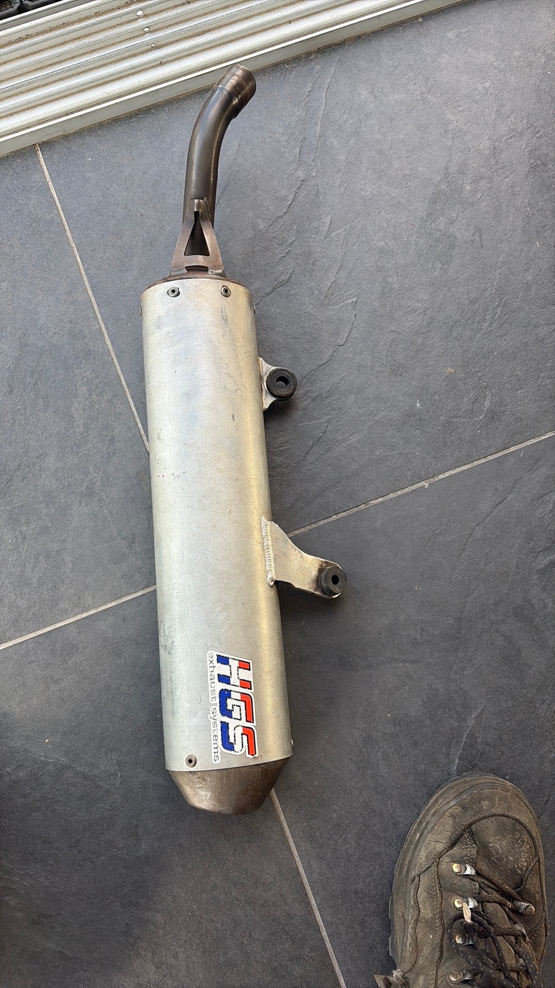 Stille HGS demper yz250, Motoren, Ophalen of Verzenden