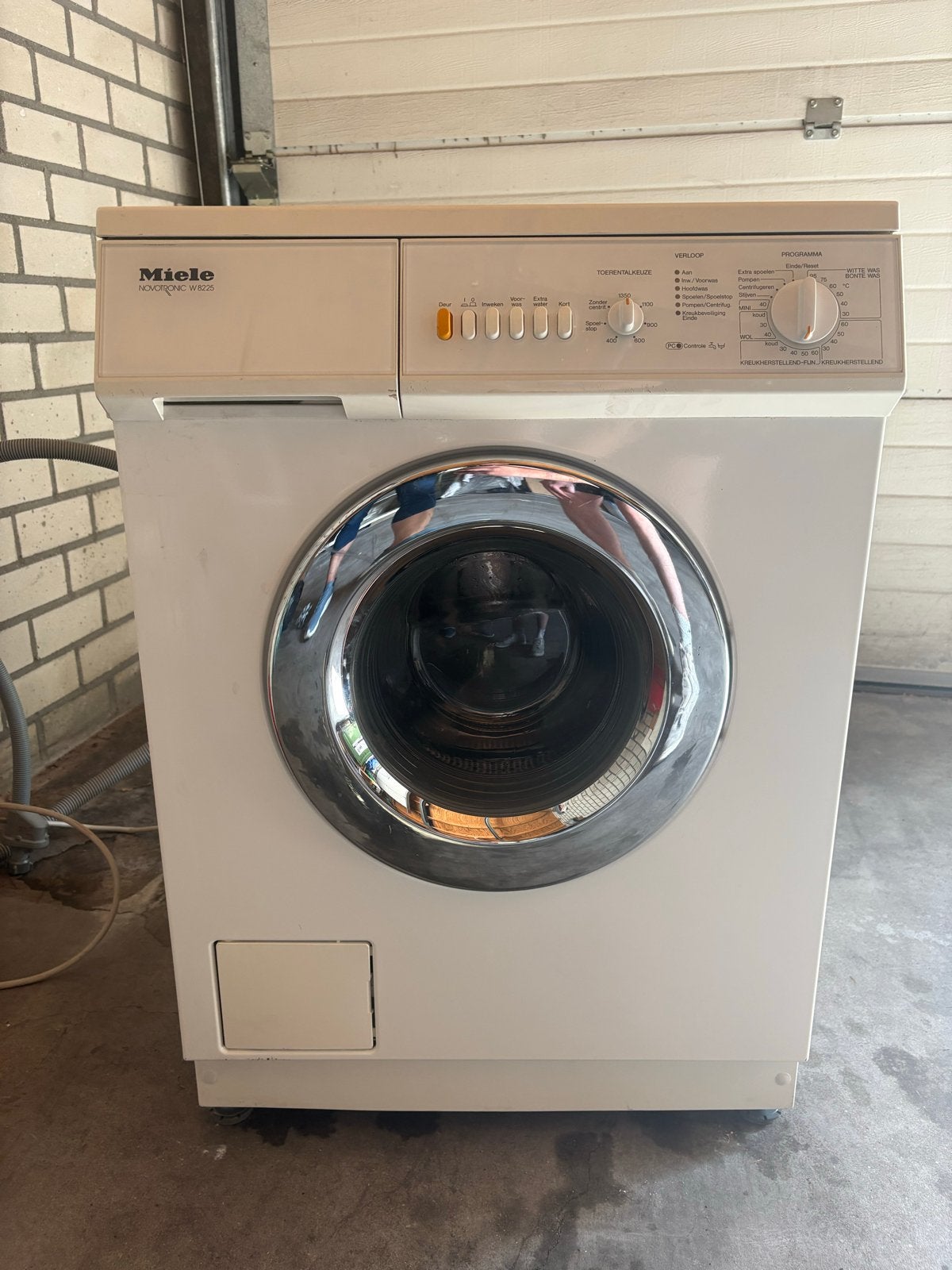 Miele Novotronic W 8225 Wasmachine - Gebruikt, Ophalen, Gebruikt, Voorlader, Wolwasprogramma