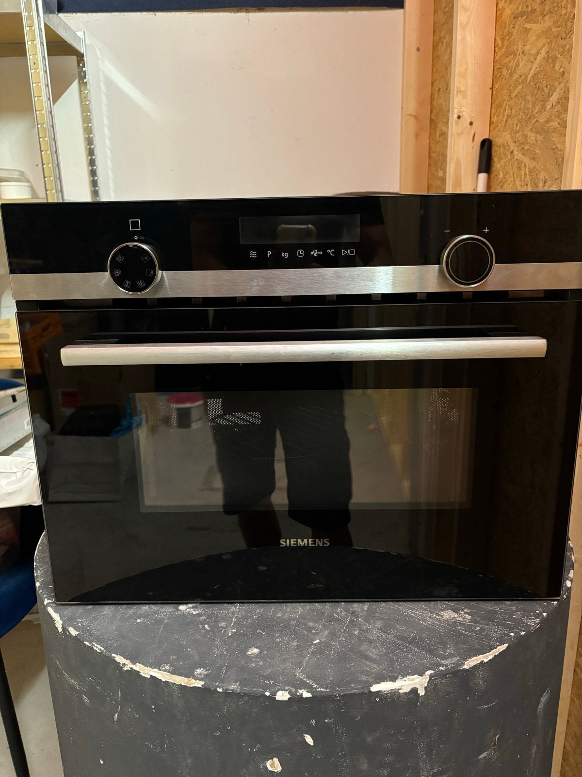 Siemens CM585AGS1 iQ500 Inbouw Combi-oven DEFECT, Witgoed en Apparatuur, Ovens, Ophalen, Siemens, Combi-oven, Inbouw