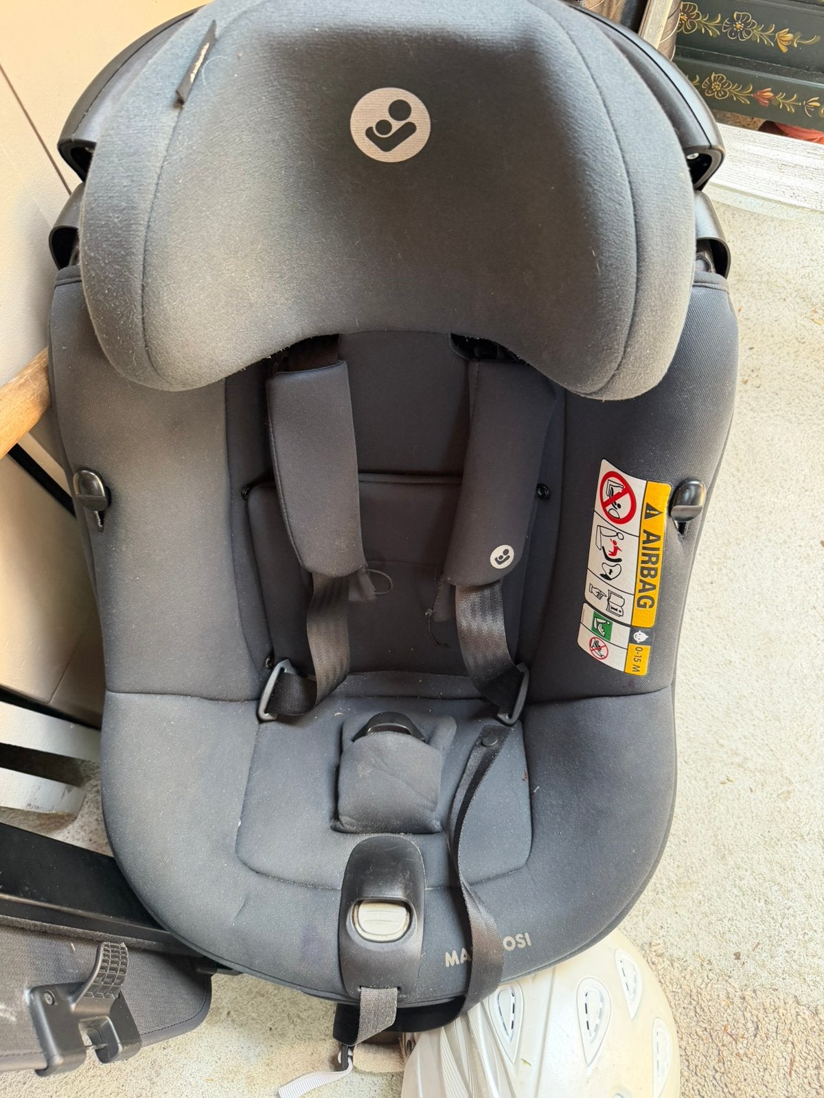 Maxi cosi AxissFix i-size 360 draaibaar, Ophalen, 9 t/m 18 kg, Zo goed als nieuw, Isofix