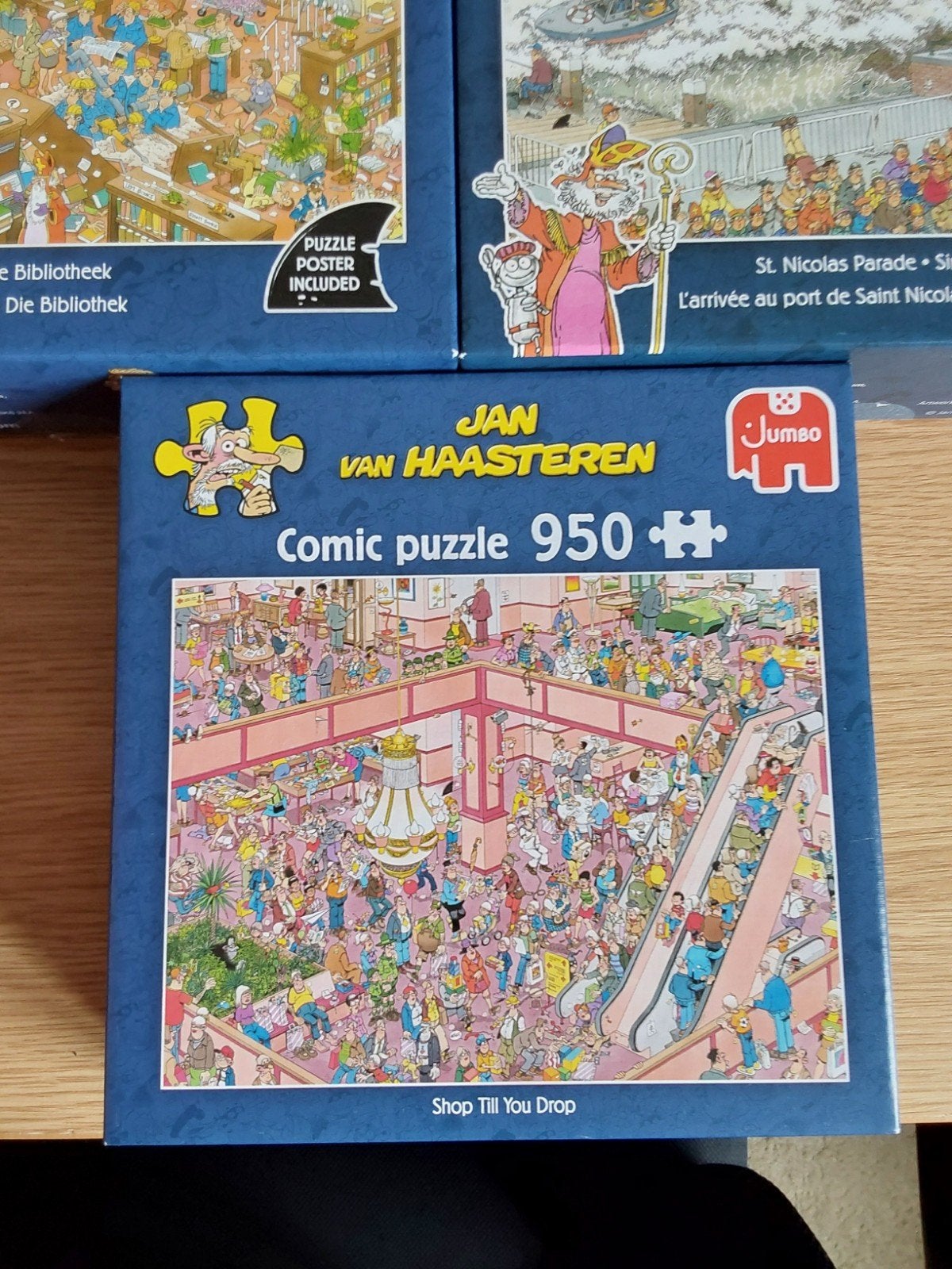 Jan van Haasteren 950 stukjes - Shop Till You Drop, Ophalen, 500 t/m 1500 stukjes, Zo goed als nieuw, Legpuzzel